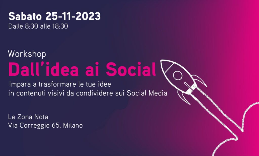 Dall'idea ai Social - Workshop video con smartphone e canva