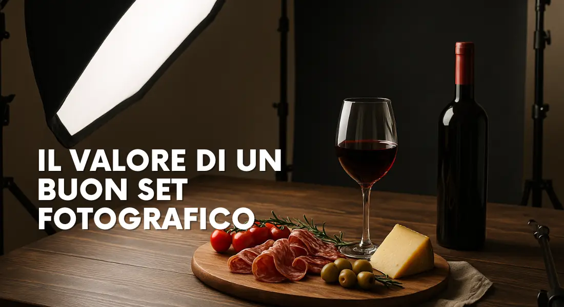 Scopri di più sull'articolo Il valore di un buon set fotografico per il food & beverage