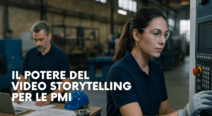 Scopri come il video storytelling aiuta le PMI a raccontarsi in modo autentico e strategico. Un contenuto visivo che rafforza il tuo branding e crea connessione reale.