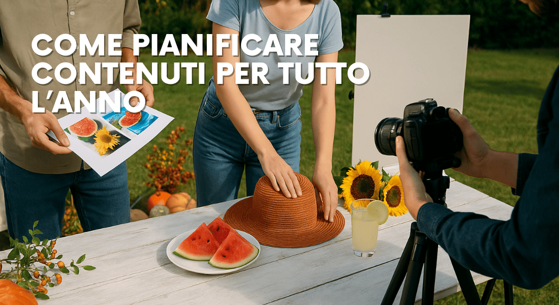 Scopri di più sull'articolo Shooting stagionali: come pianificare contenuti per tutto l’anno